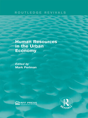 cover image of Human Resources in the Urban Economy